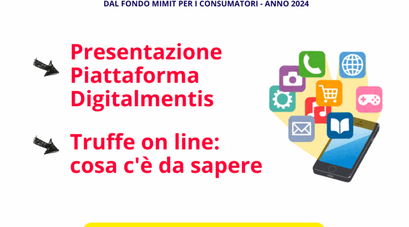 Ripartono i seminari Digitalmentis. Primo appuntamento lunedì 13 ottobre